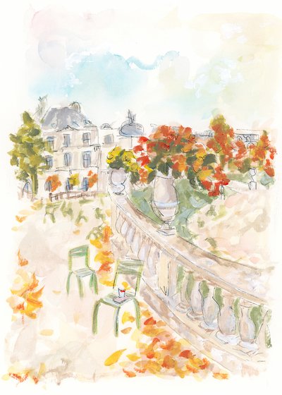 Der Jardin Du Luxembourg von Katharina Puritscher