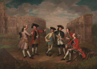 Britische Gentlemen in Rom von Katharine Read