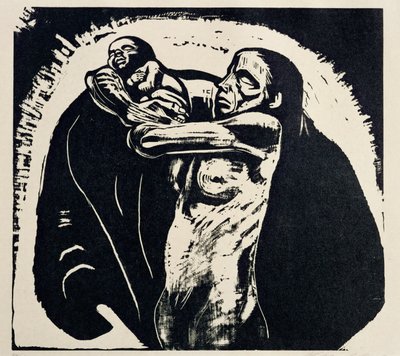 Das Opfer von Kathe Schmidt Kollwitz