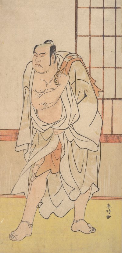 Der dritte Otani Hiroji als Wrestler von Katsukawa Shunko