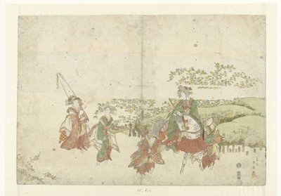 Der Ide Tama Fluss von Katsukawa Shunsen