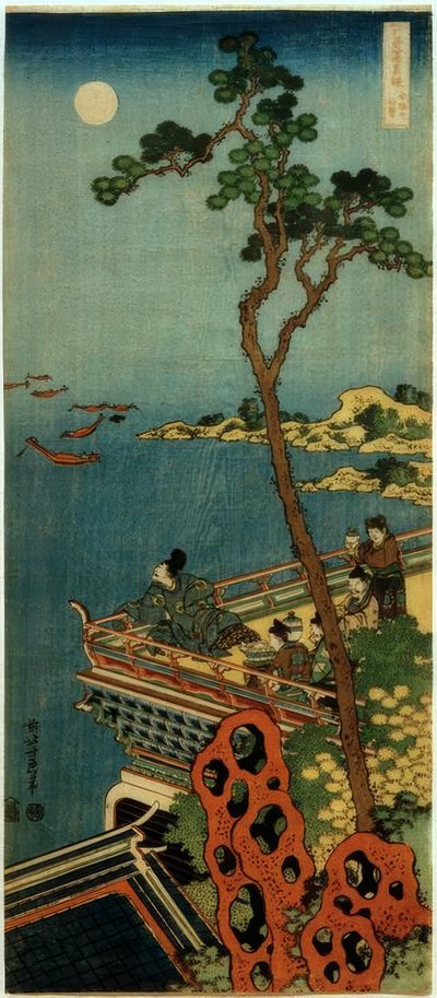 Abe no Nakamaro von Katsushika Hokusai