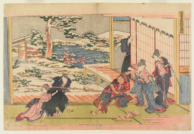 Akt IX von Katsushika Hokusai