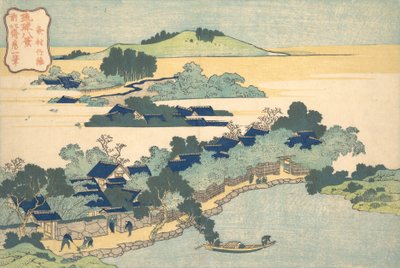 Bambushecke in Kumemura, aus der Serie Acht Ansichten der Ryukyu, ca. 1832 von Katsushika Hokusai