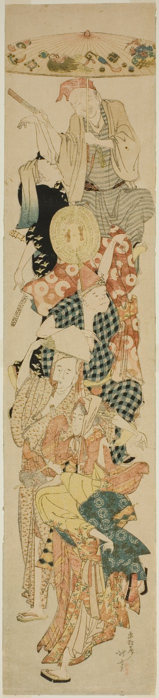 Bon-Festival-Tanz von Katsushika Hokusai