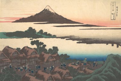 Morgendämmerung in der Provinz Kai, aus der Serie Sechsunddreißig Ansichten des Berges Fuji, ca. 1830-32 von Katsushika Hokusai