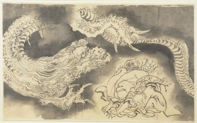 Drache von Katsushika Hokusai