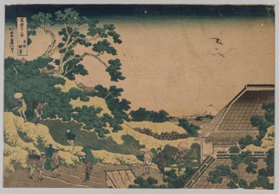 Fuji von Surugadai, in Yedo von Katsushika Hokusai