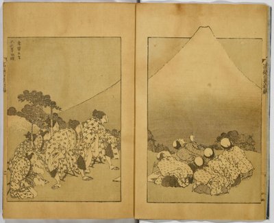 Hundert Ansichten des Fuji von Katsushika Hokusai