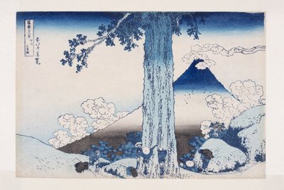Mishima-Pass in der Provinz Kai von Katsushika Hokusai