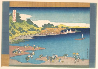 Noboto in Shimōsa, aus der Serie Tausend Bilder des Meeres von Katsushika Hokusai