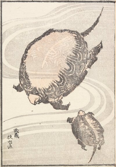 Sayama-ga-ike Teich in der Provinz Musashi von Katsushika Hokusai