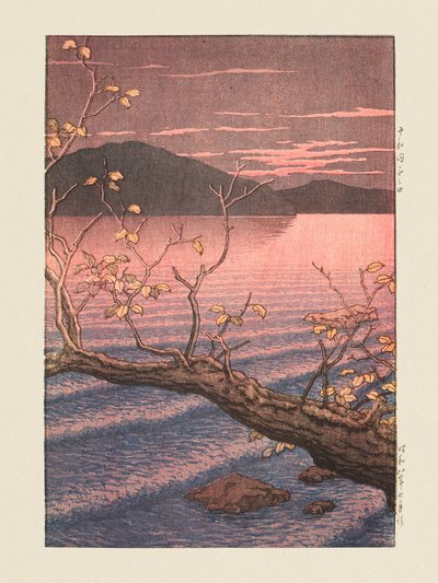 Towada-See, Aomori (1932) von Kawase Hasui