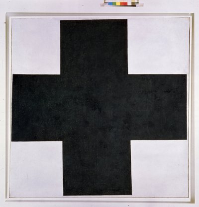 Schwarzes Kreuz, um 1923 von Kazimir Severinovich Malevich
