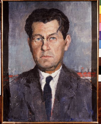 Porträt des Bruders des Künstlers von Kazimir Severinovich Malevich