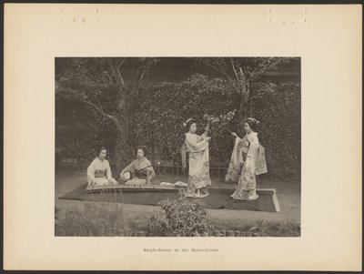 Ahorn-Tanz im Koyo-Kwan von Kazumasa Ogawa