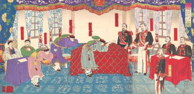 Verhandlungen nach dem Chinesisch-Japanischen Krieg von Keisai