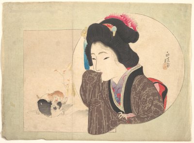 Druck von Keisai Eisen