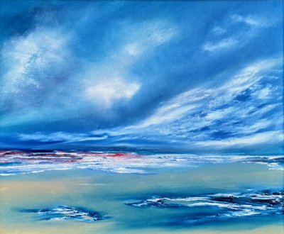 Dramatischer blauer Horizont von Kenneth Cowins