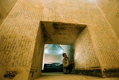 Ägypten; Archäologie; Altes Reich; Saqqara, Audran Labrousse, Französische Mission, Pepi I, Grab von Kenneth Garrett
