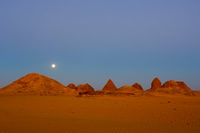 Taharka-Pyramide, Aspelta-Pyramide, 25. Dynastie Begräbnisstätte, Nuri, Sudan, Nubien, 2007 (Foto) von Kenneth Garrett