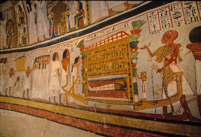 Grab von Roy; Trauerzug; 18. Dynastie. Tal der Adligen; Theben; Ägypten; Neues Reich von Kenneth Garrett
