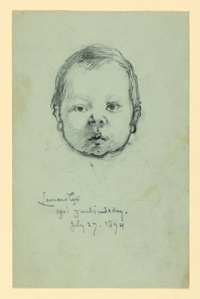 Porträt von Leonard Cox von Kenyon Cox