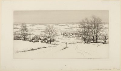 Winter in Neuengland von Kerr Eby