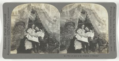 Denn solcher ist das Himmelreich, 1899 von Keystone View Company