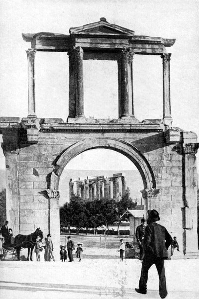 Der Tempel des Zeus, Olympia, Griechenland, 1922 von Keystone View Company