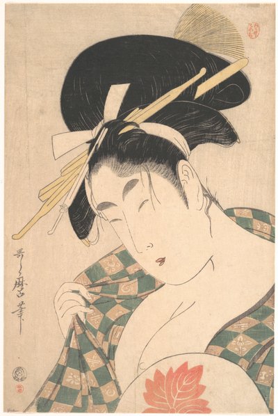 Eine Kurtisane von Kitagawa Utamaro