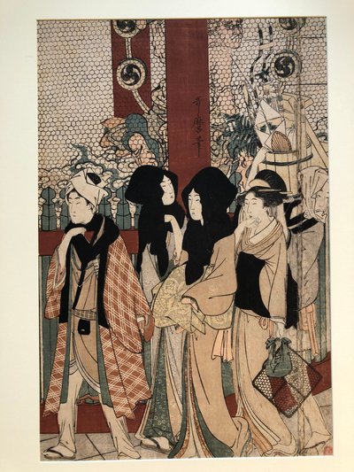 Asakusa-Tempel von Kitagawa Utamaro