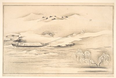 Buch Ehon Ginsekai (Die Welt in Silber) von Kitagawa Utamaro