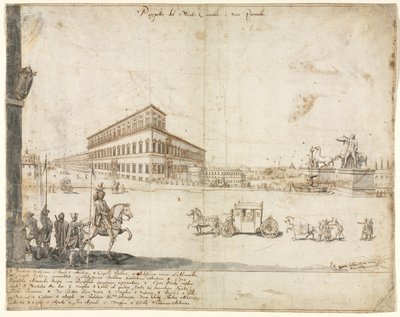 Achtzehn Ansichten von Rom: Das Quirinal von Kitagawa Utamaro