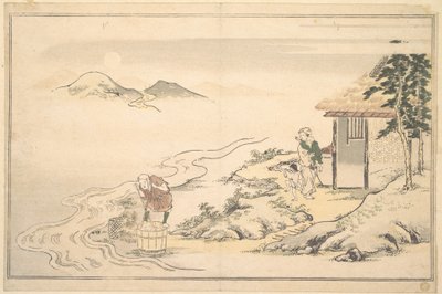 Der Vollmond zur Zeit der Imo-Ernte von Kitagawa Utamaro