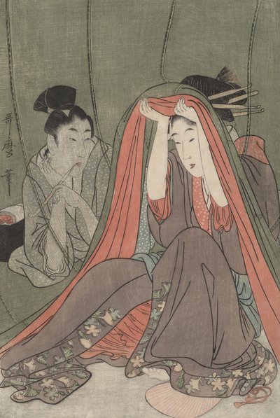 Das Moskitonetz von Kitagawa Utamaro