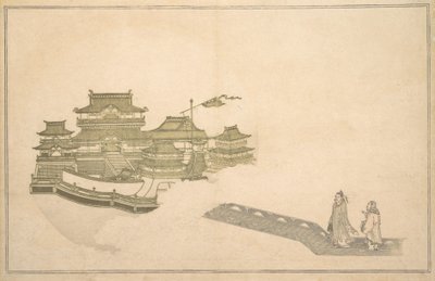 Der Palast im Mond von Kitagawa Utamaro