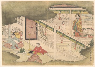 Ein Vorfall aus den Erzählungen von Ise (Ise Monogatari) von Kitao Shigemasa
