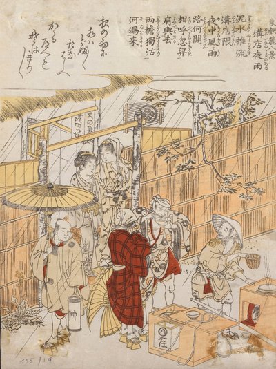 Ohne Titel von Kitao Shigemasa