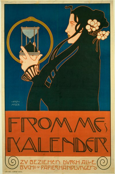 Frommes Kalender von Koloman Moser