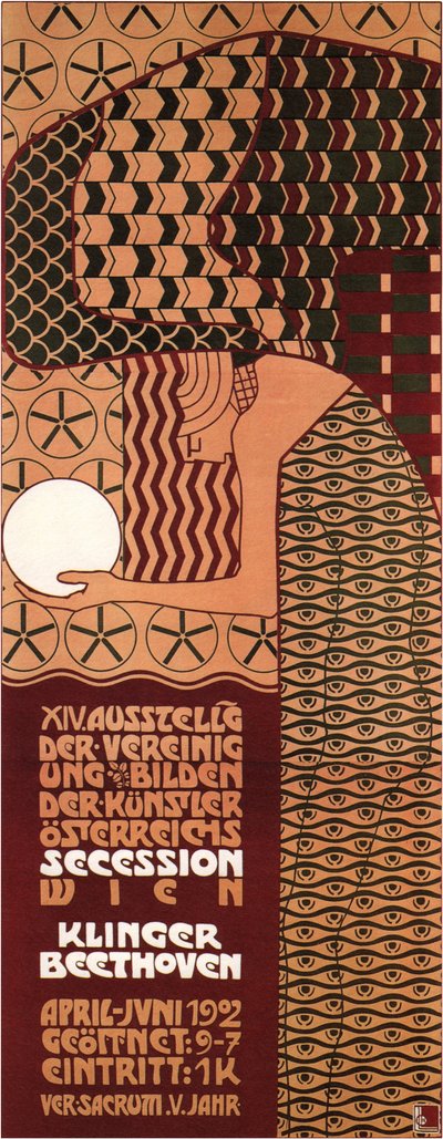 Plakat für die Wiener Secessionsausstellung, 1902 von Koloman Moser