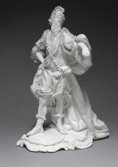 Oceanus, Frankenthal Porzellanmanufaktur, Deutschland, ca. 1765 von Konrad Linck