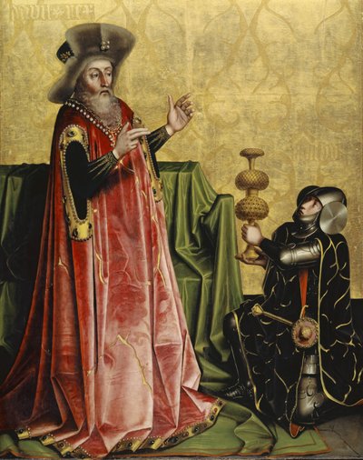 Abischai vor David vom Heilspiegel-Altar von Konrad Witz