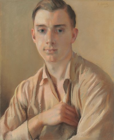 Porträt von Boris Snejkovsky von Konstantin Andreevic Somov