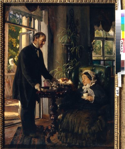 Eine Burgherrin von Konstantin Egorovich Makovsky