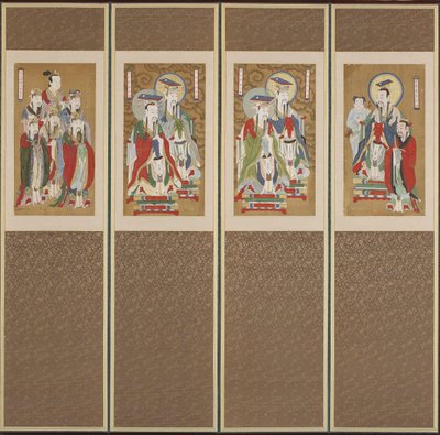 Prozessionsszene, Choson-Dynastie von Korean School