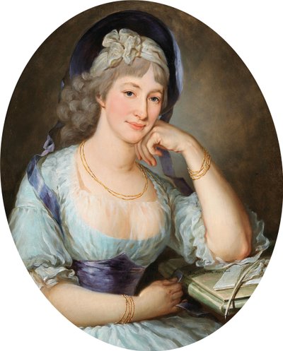Porträt der Gräfin Maria Ernestine Gräfin Esterházy-Starhemberg von Krafft