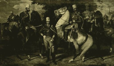 Die Offiziere des Károlyi-Husarenregiments von 1849 von Károly Lotz