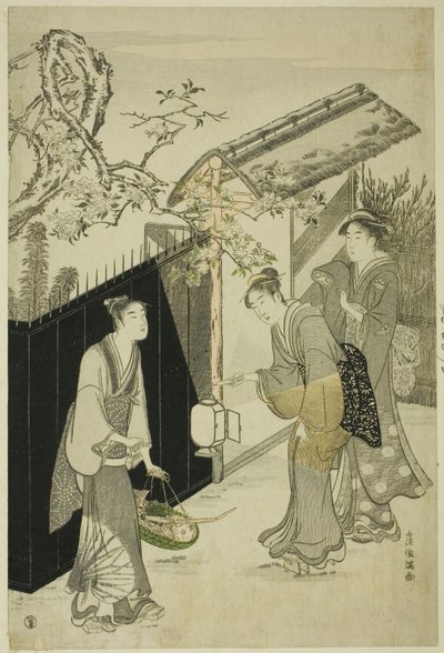 Rückkehr von einer Dichterlesung von Kubo Shunman