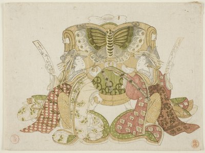 Soga no Goro, Oiso no Tora und Kewaizaka no Shosho von Kubo Shunman